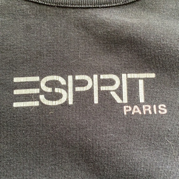 ESPRIT PARIS black t-shirt - Picture 3 of 5